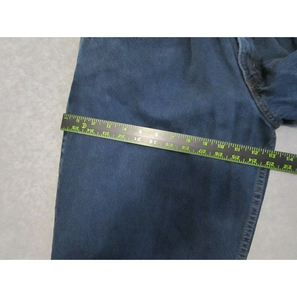 Levi's SilverTab Pants Mens 28x33 Blue Baggy Fit Vintage 90s Y2K Dark Wash Denim